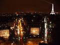 Eiffel Tower from L'Arc de Triumphe IMGP7441